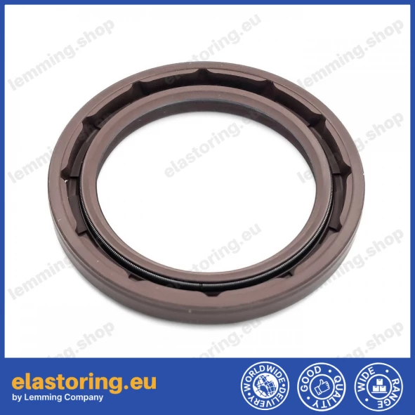 Pressure oil seal 40x55x6/6,5 NT01-PL FPM [BABSL+PTFE]